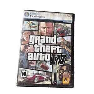 Grand Theft Auto IV PC DVD GTA IV Windows Vista ***ONLY DISC 2****